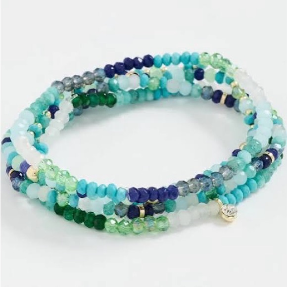 NWT BaubleBar Kallen Set of 5 Bracelets - Picture 2 of 4